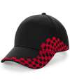 B159 Grand Prix Cap Black / Classic Red colour image